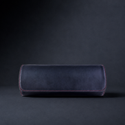 Black and red watch roll