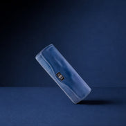 Navy blue watch roll