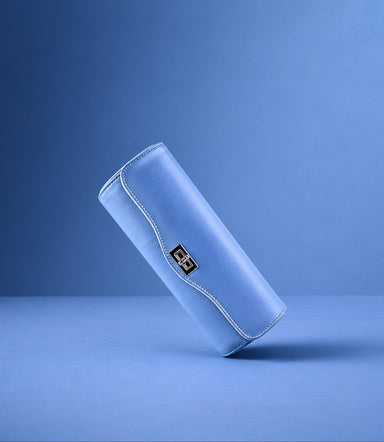 Ice blue watch roll